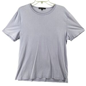 Robert Barakett T-Shirt Mens Sz L Crew Neck Short Sleeve Casual Lavender